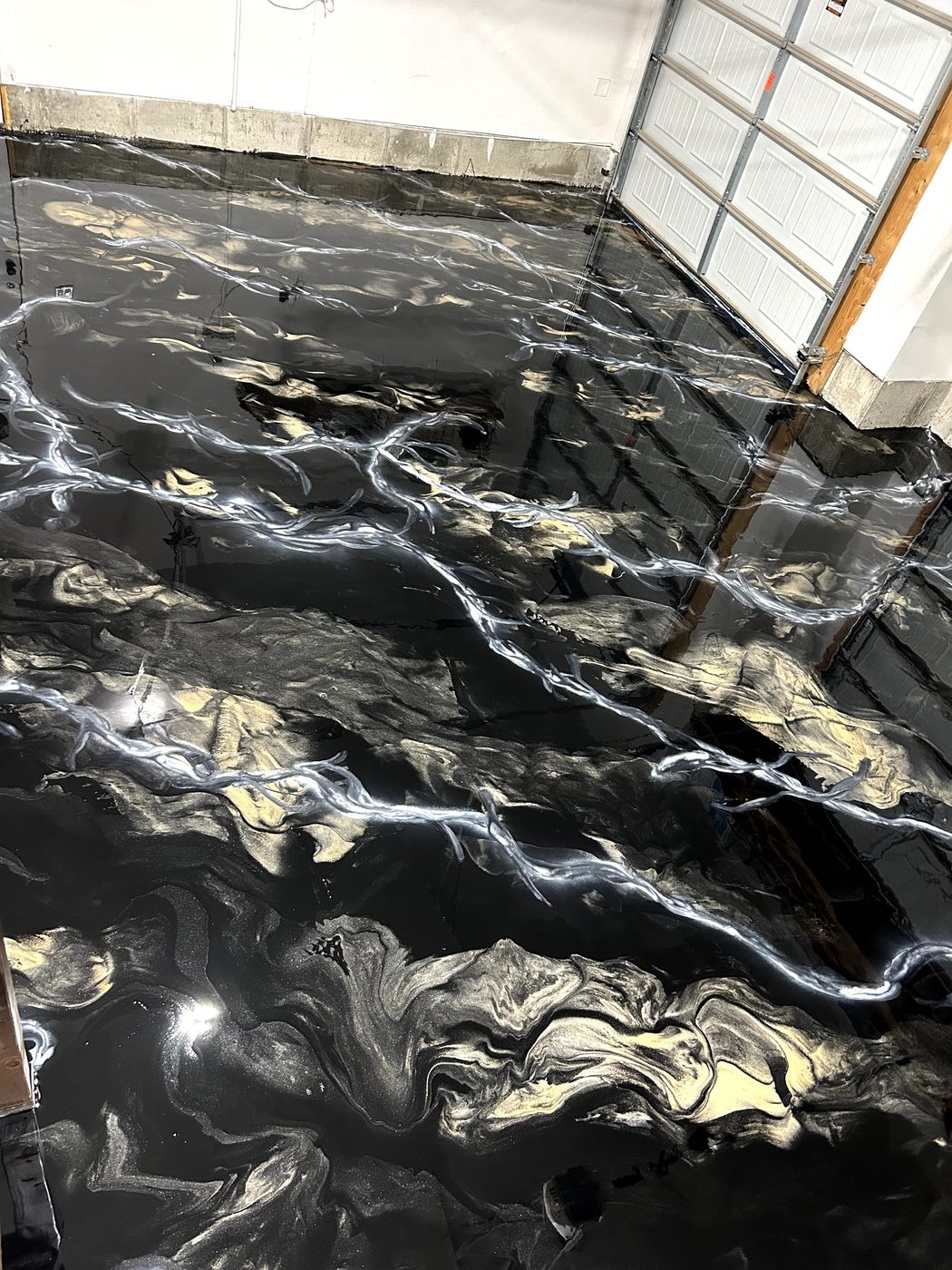 Black metallic