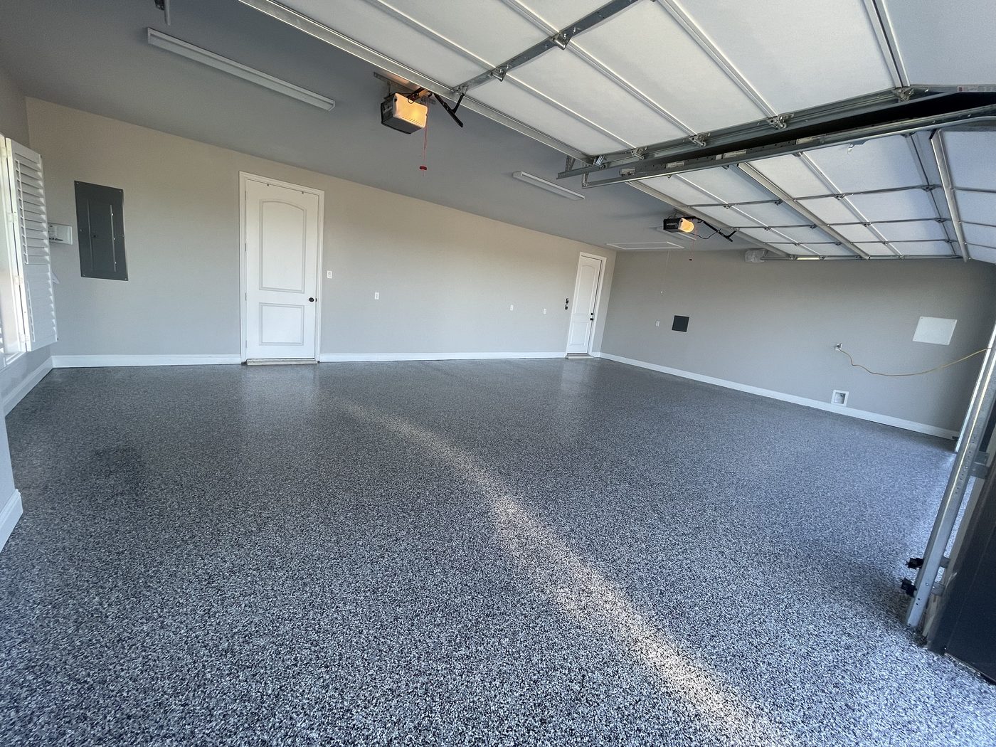 Metallic epoxy