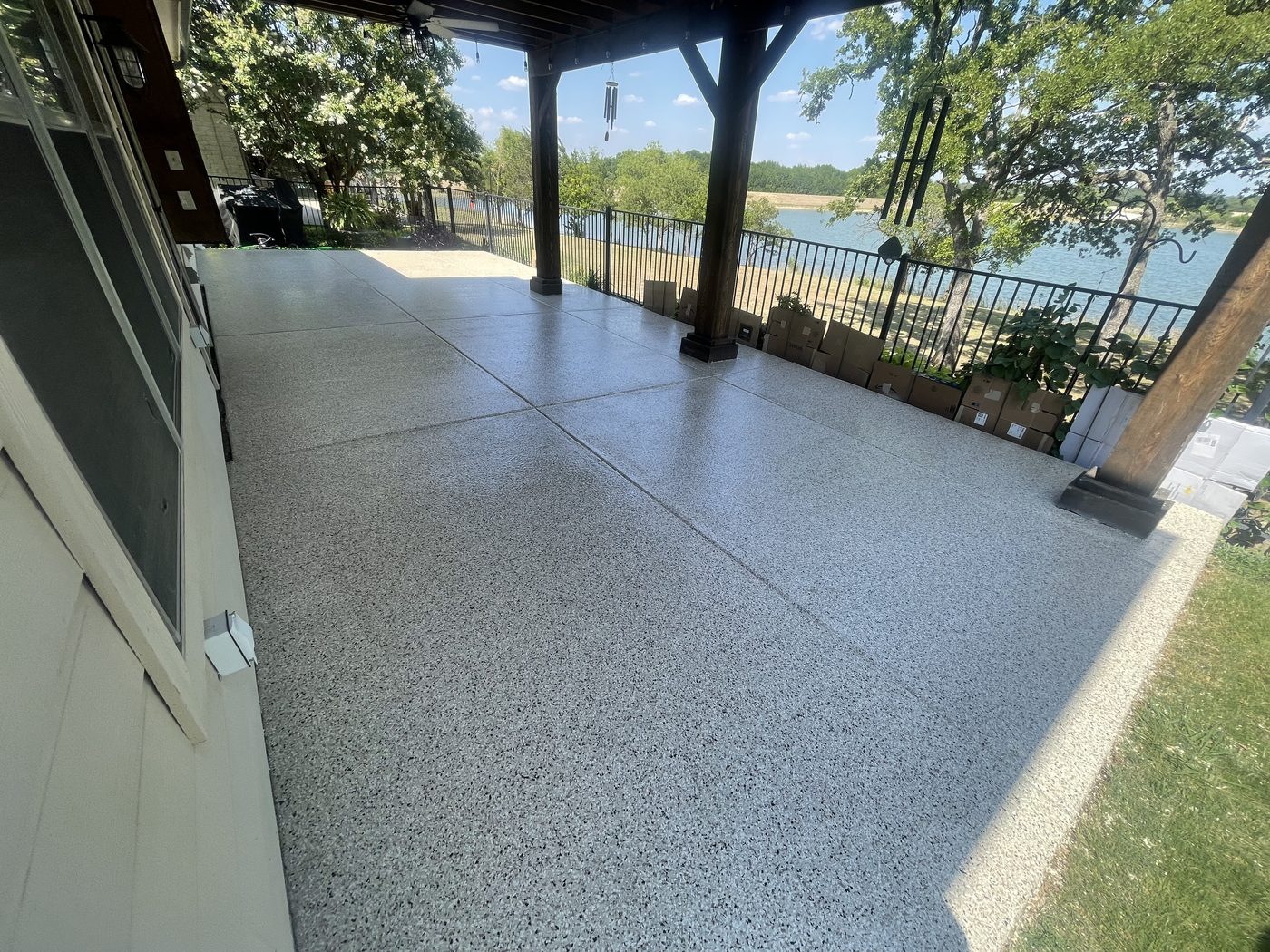 Outdoor epoxy