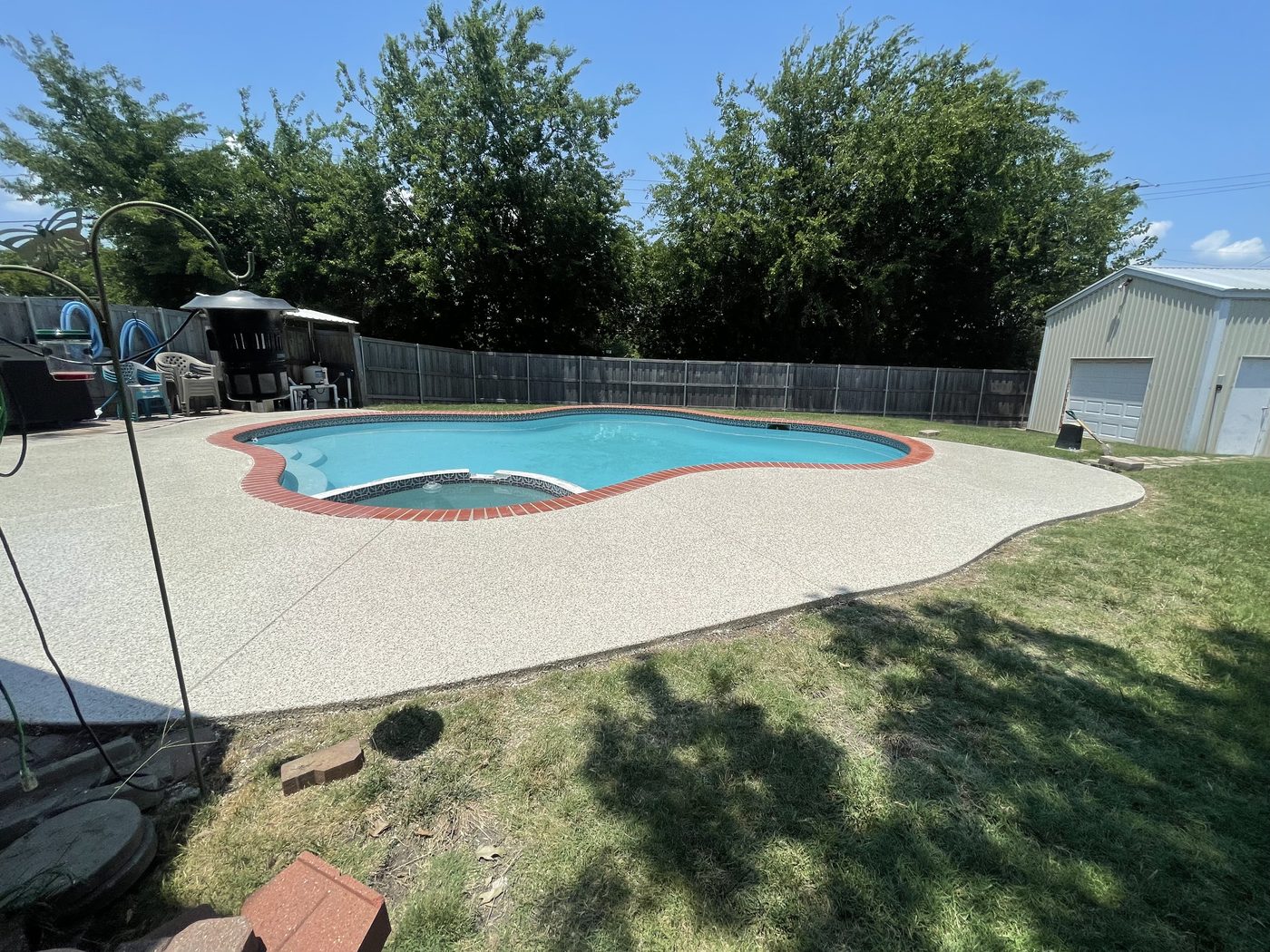 Pool coating